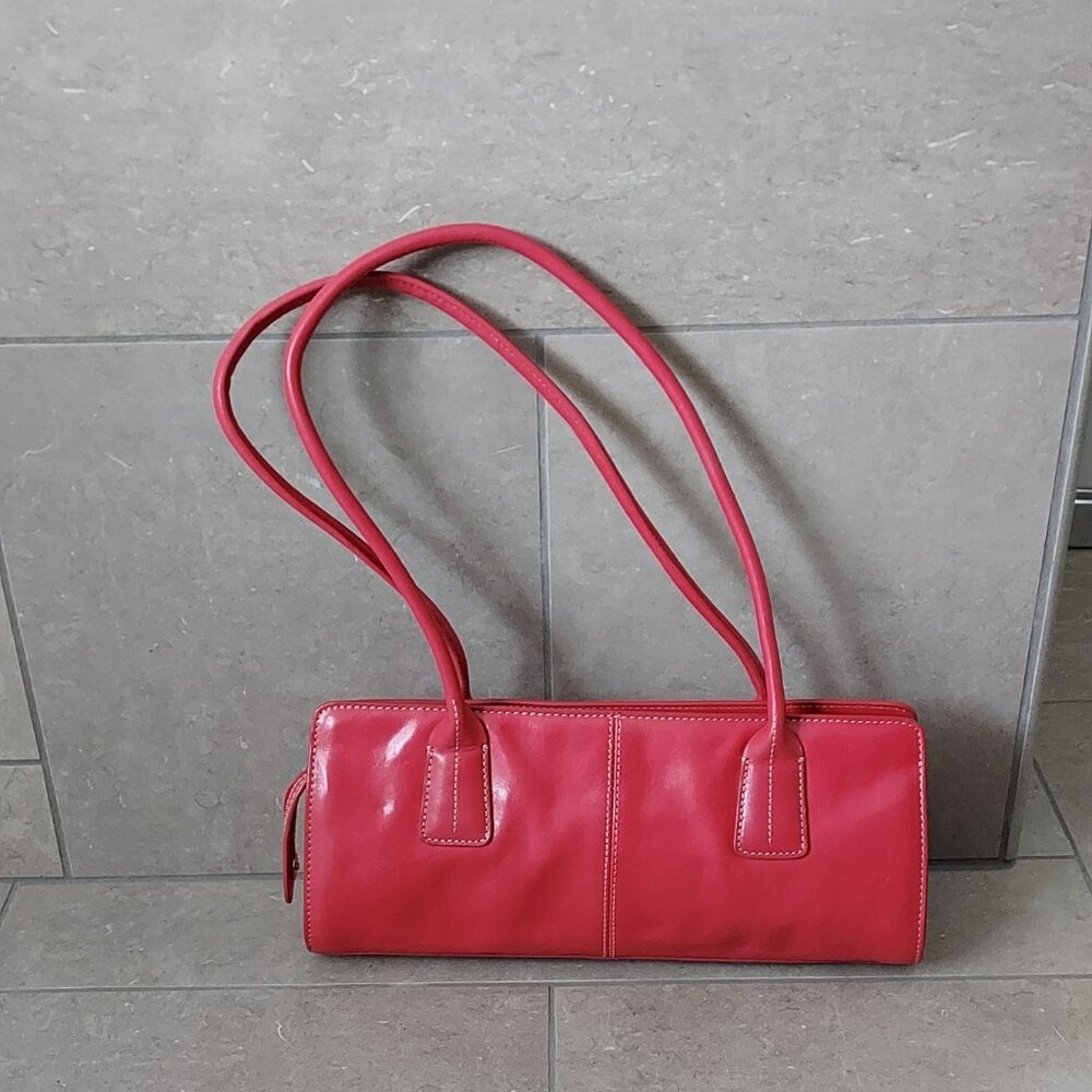 Hot Pink Leather handbag